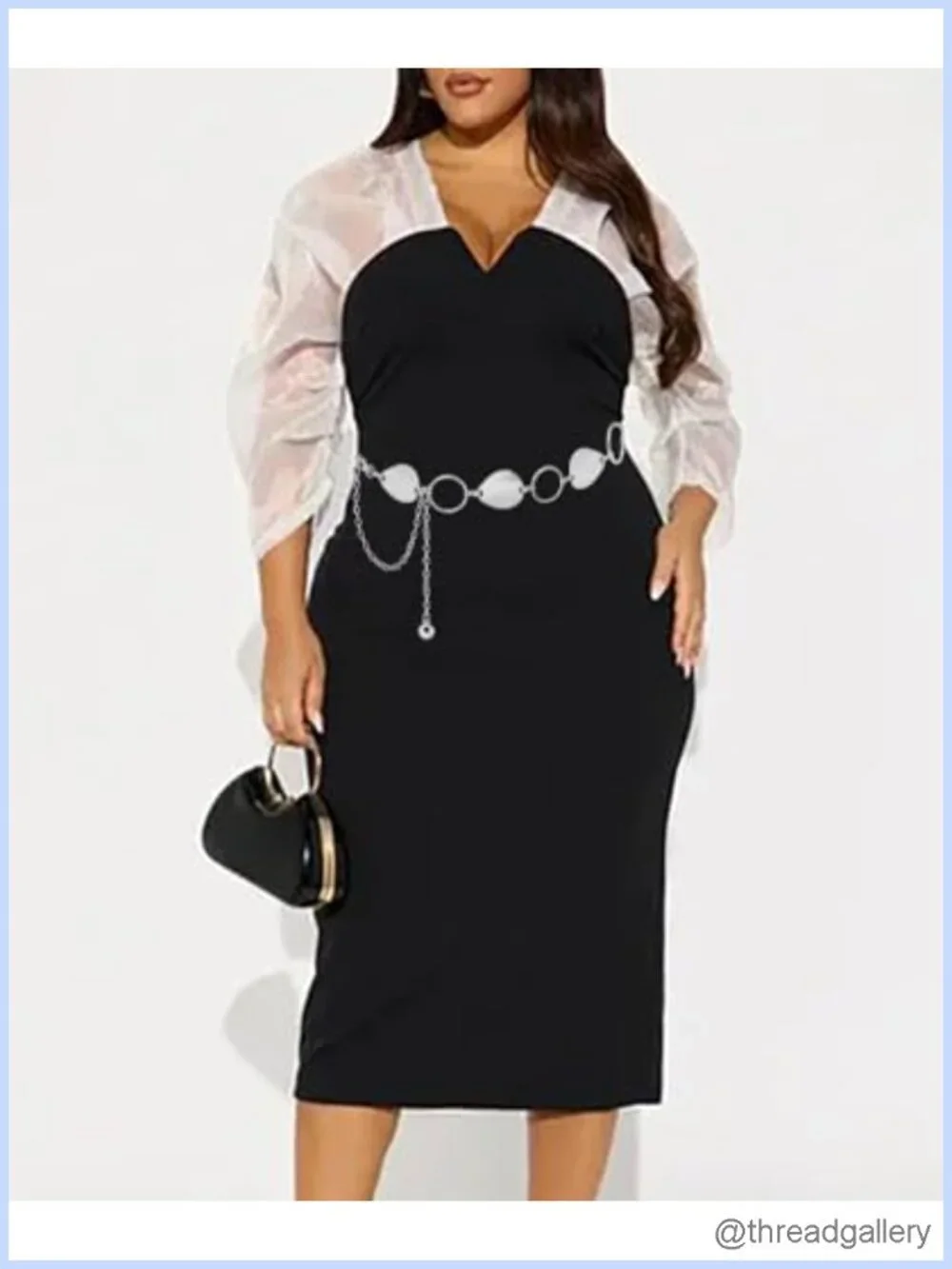 Fashion Waist Chain Women Boho Metal Chain Belt for Jeans